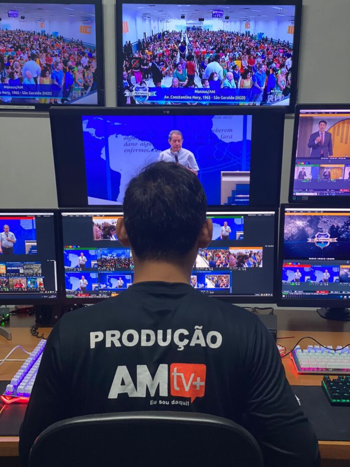 Produção aovivo de eventos AMTVMais