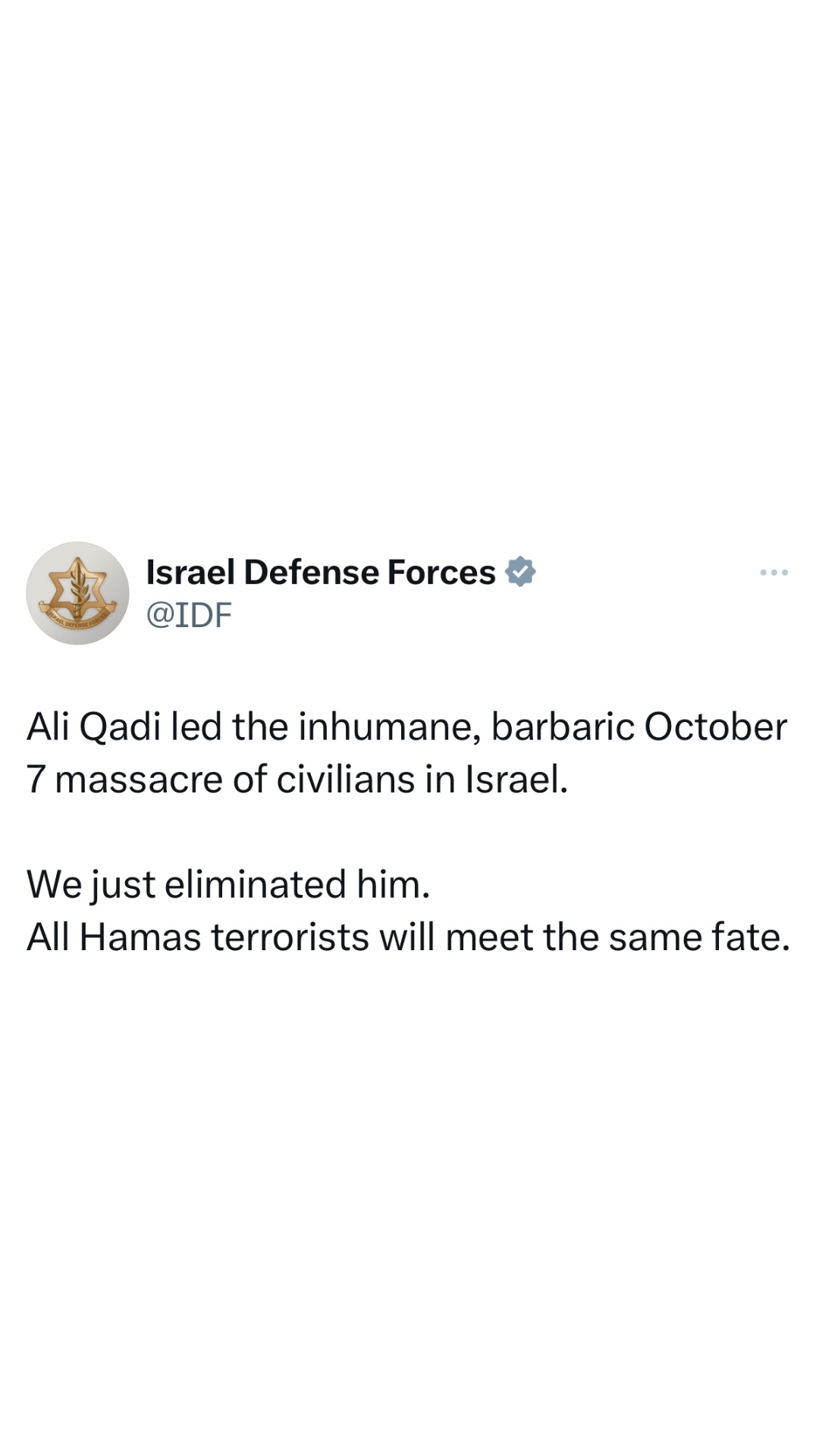 Morte do Comandante do Hamas: Impacto no Conflito