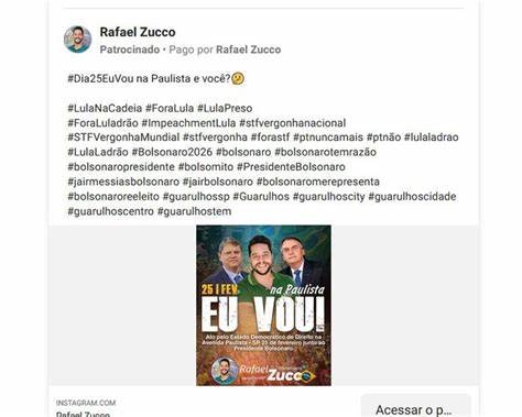Convocação Online: Bolsonaro e Aliados na Paulista