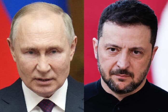 Putin exige saída de Zelensky