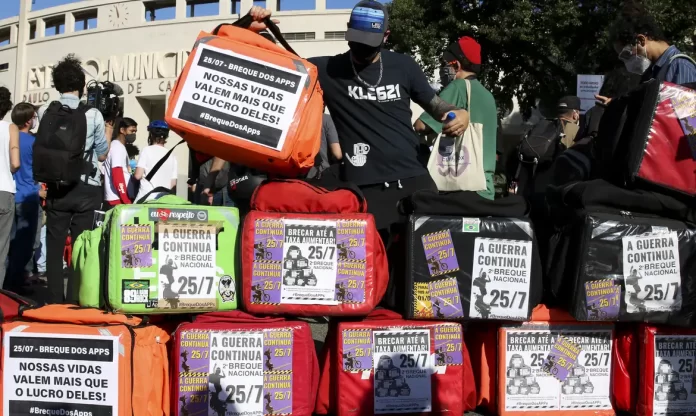 Greve Nacional dos Entregadores de Aplicativos