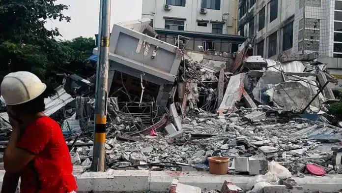 Terremoto em Mianmar