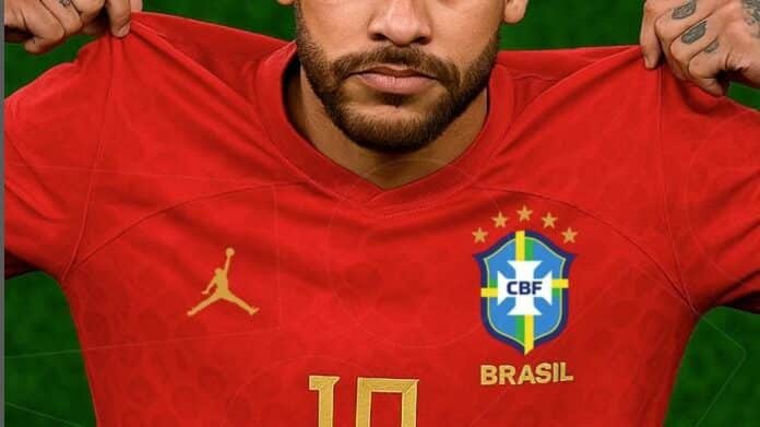 CBF Nega Uniforme Vermelho para Copa 2026