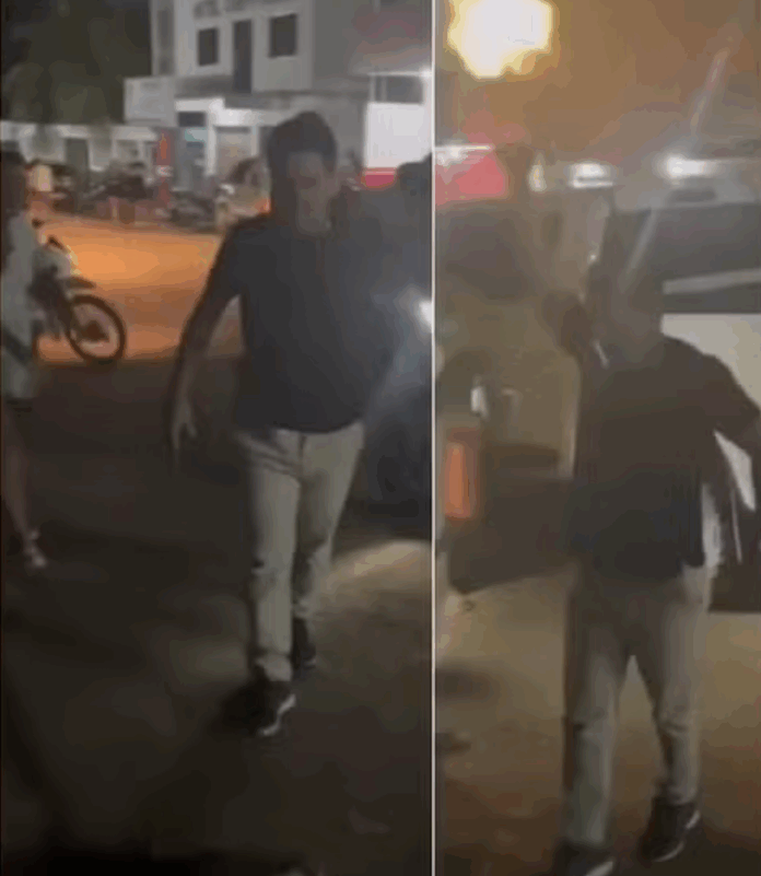 PM Agrede Mulher e Atira em Rua no AM