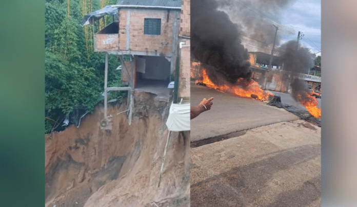 Desabamento no Mauazinho: moradores cobram Prefeitura