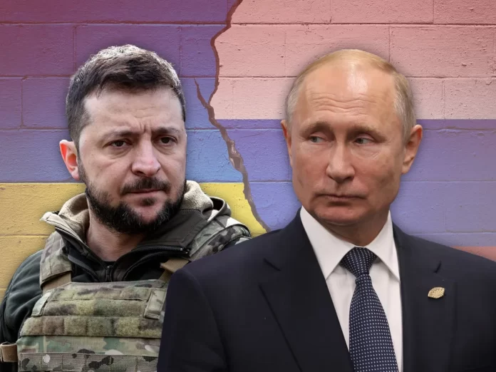 Putin falta e Zelensky reage