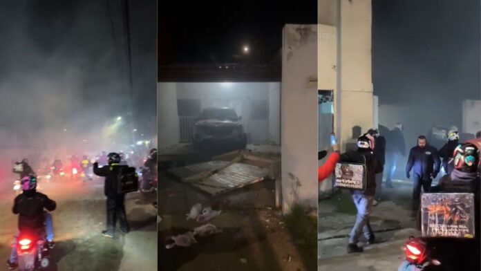 Motoboys depredam casa em SP