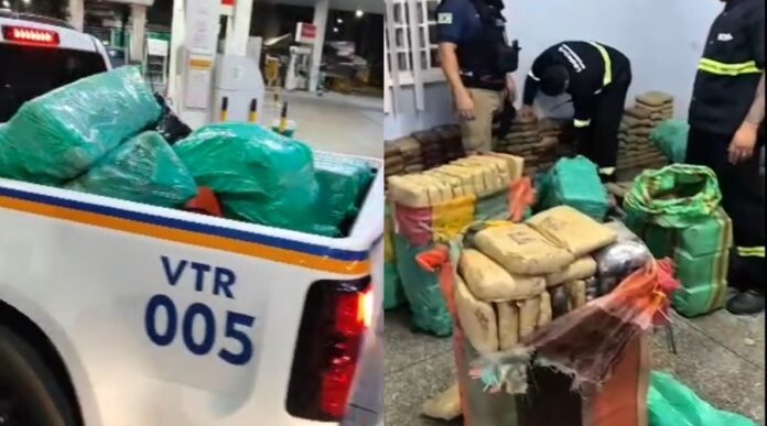 Meia tonelada de Skunk apreendida Manaus