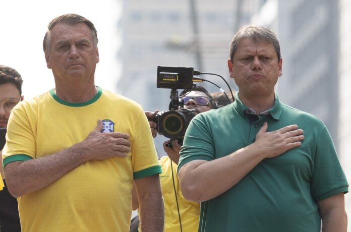 Bolsonaro apoia Tarcísio 2026