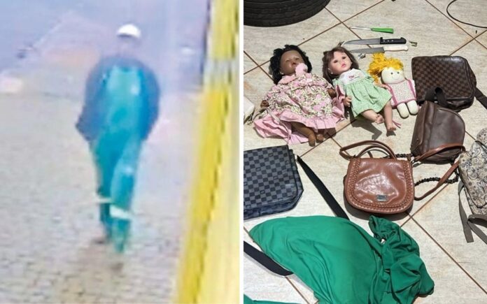 Bolsa de desaparecida é reconhecida em apreensão