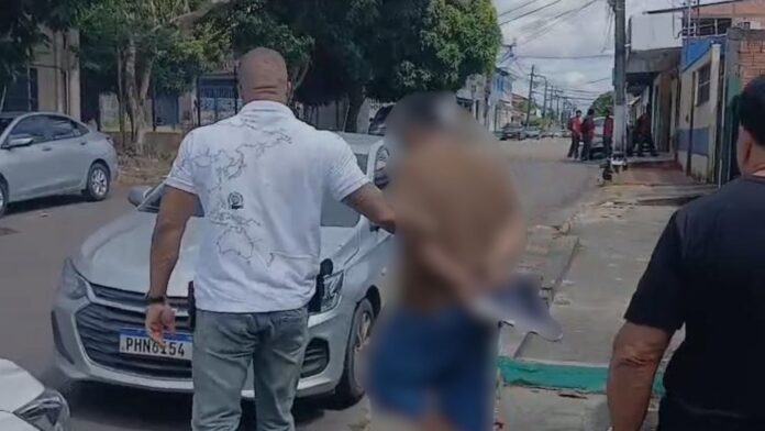 Investigado foi preso durante o cumprimento de um mandado de prisão preventiva no bairro Cidade Nova, zona norte de Manaus.