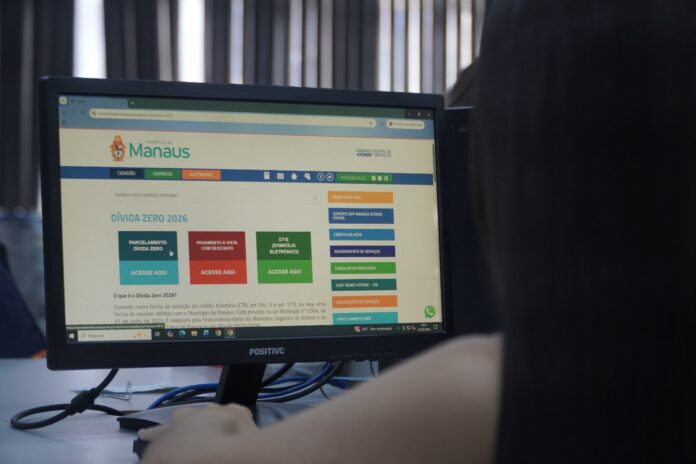 Dívida Zero 2026 permite negociar débitos municipais em Manaus com descontos de até 100% em juros e multas.
