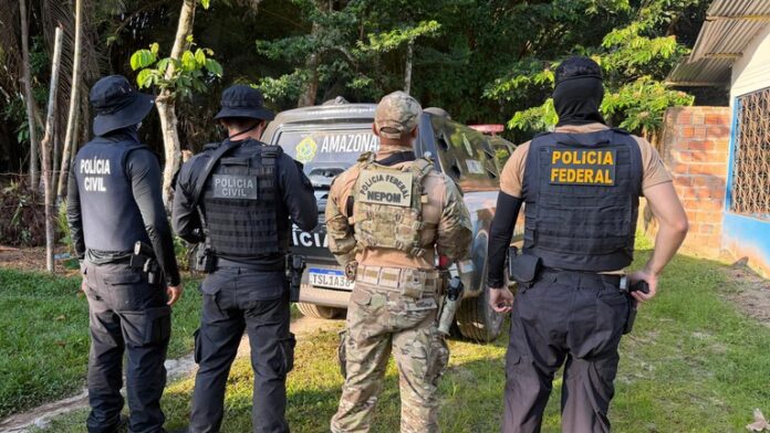 Operação Umbra, FICCO Amazonas, Polícia Federal, tráfico de drogas, lavagem de dinheiro, Manaus, Tabatinga, cocaína, criptoativos, Amazonas