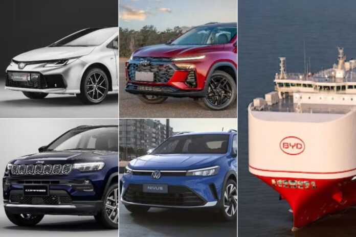 Preços dos carros usados no Brasil caem até 15,7% em levantamento realizado em 2026.