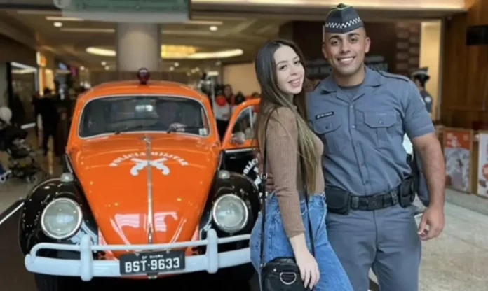 Irmã de PM investigada por fraude processual no caso da morte de Larissa Cruz Morata está foragida.