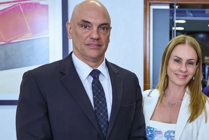 Moraes relator de ação sobre visitas ao Senado envolvendo Viviane Barci e Daniel Vorcaro.