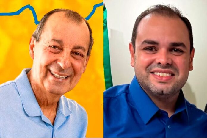 Arte com os percentuais da pesquisa Pontual para o Governo do Amazonas nas Eleições 2026.