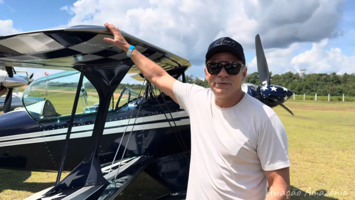 Victor Simões, empresário amazonense que morreu em acidente aéreo em Orlândia, no interior de São Paulo.